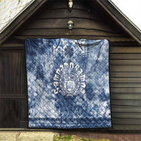Samoa 685 Quilt Polynesian Pattern Tie Dye Style
