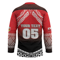 Custom Rugby Tonga MMT Hockey Jersey Mana O Tonga - Polynesian Pride