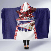 American Samoa Flag Day Hooded Blanket Flag Style