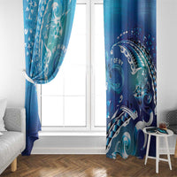 Polynesia Autism Awareness Window Curtain Be In Awe Of My 'Tism
