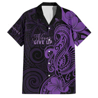 Personalised Lupus Warrior Family Matching Off Shoulder Maxi Dress and Hawaiian Shirt Never Give Up Polynesian Style
