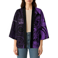 Personalised Lupus Warrior Kimono Never Give Up Polynesian Style
