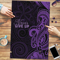 Lupus Warrior Puzzle Never Give Up Polynesian Style
