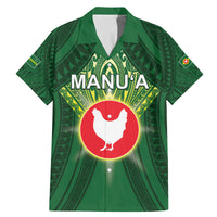 Personalized American Samoa Manu'a Cession Day Family Matching Mermaid Dress and Hawaiian Shirt With Polynesian Pattern