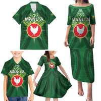 Personalized American Samoa Manu'a Cession Day Family Matching Puletasi and Hawaiian Shirt With Polynesian Pattern LT05 - Polynesian Pride