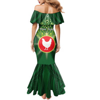 Personalized American Samoa Manu'a Cession Day Mermaid Dress With Polynesian Pattern LT05 - Polynesian Pride
