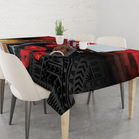Papua New Guinea Remembrance Day Tablecloth Lest We Forget