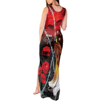 Papua New Guinea Remembrance Day Tank Maxi Dress Lest We Forget