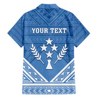 Personalised Kosrae State Gospel Day Family Matching Off Shoulder Maxi Dress and Hawaiian Shirt Simple Style