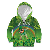 Personalised Hawaii Saint Patrick's Day Kid Hoodie Let's Get Fit Shaced