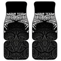 Custom New Zealand Cricket Car Mats Go Champions World Cup 2024 With Maori Pattern