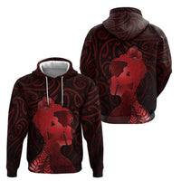 Aotearoa Mana Wahine Zip Hoodie The Spiritual Power Of Women LT05 - Polynesian Pride