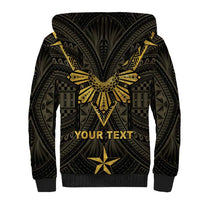 Personalised Philippines Independence Day Sherpa Hoodie Filipinos Sun Star Tribal