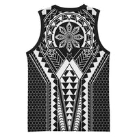Philippines Batok Tribal Inspired Tattoo Black Basketball Jersey LT05 - Polynesian Pride