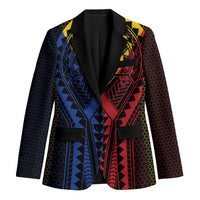 Philippines Batok Tribal Inspired Tattoo Blazer LT05 Unisex Multicolor - Polynesian Pride