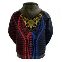 Philippines Batok Tribal Inspired Tattoo Hoodie LT05 - Polynesian Pride
