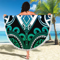 Aotearoa Ngati Ranginui Beach Blanket Maori Tribal Pattern LT05 - Polynesian Pride