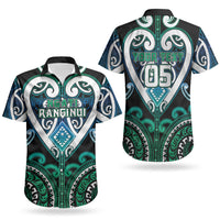 Custom Aotearoa Ngati Ranginui Couples Matching Long Sleeve Bodycon Dress and Hawaiian Shirt Maori Tribal Pattern LT05 - Polynesian Pride