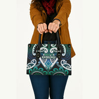 Aotearoa Ngati Ranginui Leather Bag Maori Tribal Pattern LT05 - Polynesian Pride