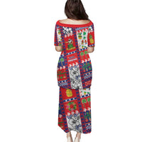 Wallis And Futuna Christmas Family Matching Puletasi and Hawaiian Shirt Festive Beach Vibes LT05 - Polynesian Pride