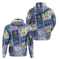 Northern Mariana Islands Christmas Hoodie Festive Beach Vibes - Polynesian Pride