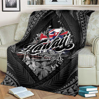 Hawaii November 28th Blanket Kanaka Maoli Tribal Pattern - Polynesian Pride