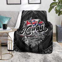 Hawaii November 28th Blanket Kanaka Maoli Tribal Pattern - Polynesian Pride