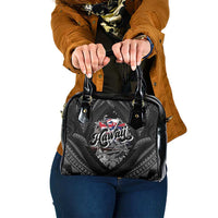 Hawaii November 28th Shoulder Handbag Kanaka Maoli Tribal Pattern - Polynesian Pride