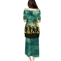 Norfolk Island ANZAC Day Family Matching Puletasi and Hawaiian Shirt Lest We Forget LT05 - Polynesian Pride