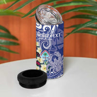 Personalised Hafa Adai Guam 4 in 1 Can Cooler Tumbler Latte Stone With Coconut Crab