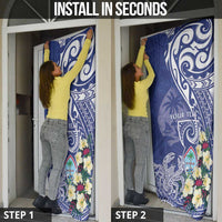 Personalised Hafa Adai Guam Door Cover Latte Stone With Coconut Crab