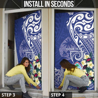 Personalised Hafa Adai Guam Door Cover Latte Stone With Coconut Crab