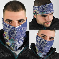 Hafa Adai Guam Neck Gaiter Latte Stone With Coconut Crab