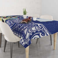 Hafa Adai Guam Tablecloth Latte Stone With Coconut Crab
