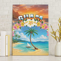 Guam Canvas Wall Art Eternal Summer Sunset Beach