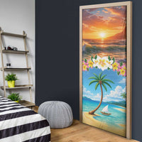 Guam Door Cover Eternal Summer Sunset Beach