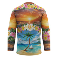 Guam Hockey Jersey Eternal Summer Sunset Beach