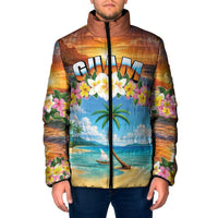 Guam Padded Jacket Eternal Summer Sunset Beach