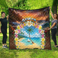 Guam Quilt Eternal Summer Sunset Beach