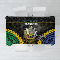 South Sea Islanders And Solomon Islands Tablecloth Kanakas Polynesian Pattern