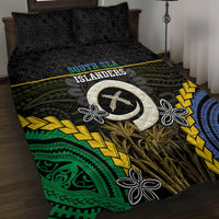 South Sea Islanders And Vanuatu Quilt Bed Set Kanakas Sand Drawing Pattern