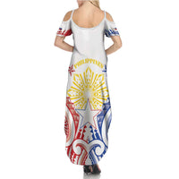 Philippines Family Matching Summer Maxi Dress and Hawaiian Shirt Katipunan Andres Bonifacio