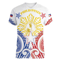 Philippines Women V-Neck T-Shirt Katipunan Andres Bonifacio