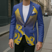 Custom James Cook High School Blazer Maori Koru Pattern