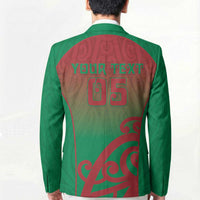 Custom Onehunga High School Blazer Maori Koru Pattern