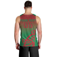 Custom Onehunga High School Men Tank Top Maori Koru Pattern