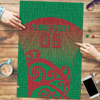 Custom Onehunga High School Puzzle Maori Koru Pattern