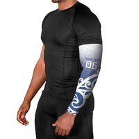 Custom New Zealand Aotea College Arm Sleeves Maori Koru Pattern