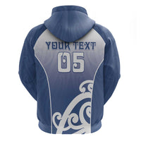 Custom New Zealand Aotea College Hoodie Maori Koru Pattern