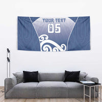 Custom New Zealand Aotea College Tapestry Maori Koru Pattern